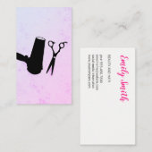 Haarstylist Tools Visitekaartje (Voorkant / Achterkant)