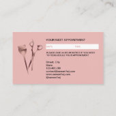 Haarstylist Uw volgende afspraak Visitekaartje (Achterkant)