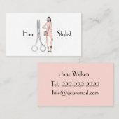 Haarstylist Visitekaartje (Voorkant / Achterkant)