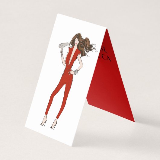 Haarstylist Visitekaartje (Voorkant)