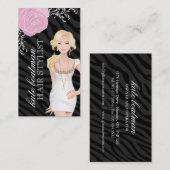 Haarstylist visitekaartje (Voorkant / Achterkant)