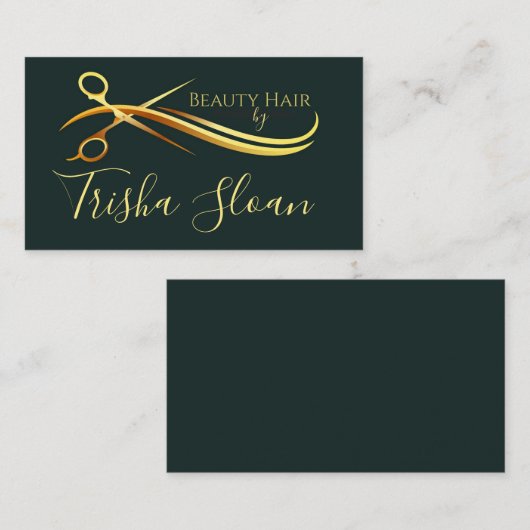 Haarstylist visitekaartje (Voorkant / Achterkant)
