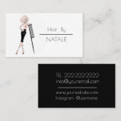 Haarstylist Visitekaartje (Voorkant / Achterkant)