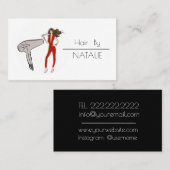 Haarstylist Visitekaartje (Voorkant / Achterkant)