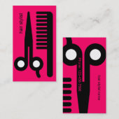 Haarstylist Visitekaartjes (Voorkant / Achterkant)
