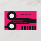 Haarstylist Visitekaartjes (Achterkant)