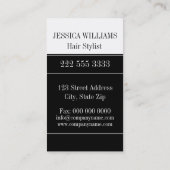 Haarstylist Visitekaartjes (Achterkant)