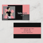 Haarstylist Visitekaartjes (Voorkant / Achterkant)