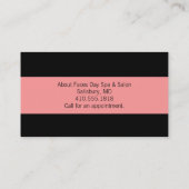 Haarstylist Visitekaartjes (Achterkant)