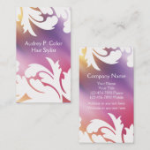 Haarstylist Visitekaartjes (Voorkant / Achterkant)