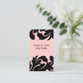 Haarstylist Visitekaartjes (Staand voorkant)