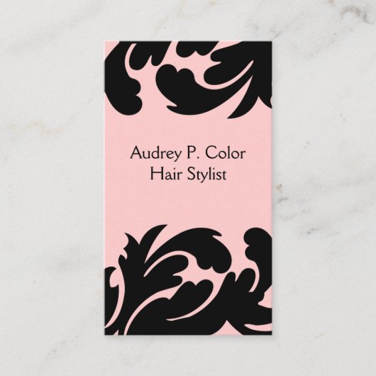 Haarstylist Visitekaartjes (Voorkant)