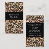 Haarstylist Visitekaartjes (Voorkant / Achterkant)