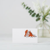 Haarstylist Visitekaartjes (Staand voorkant)