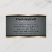 Haarstylist - Visitekaartjes (Achterkant)