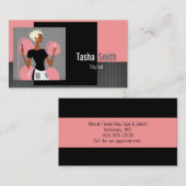 Haarstylist Visitekaartjes (Voorkant / Achterkant)