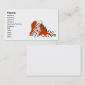 Haarstylist Visitekaartjes (Voorkant / Achterkant)