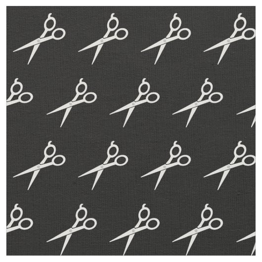 haarstylist voor haarschaarser stof (Close Up)