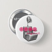 Haarstylist wasdroger Button (Voorkant /achterkant)