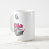 Haarstylist  wasdroger Mok (Voorkant links)