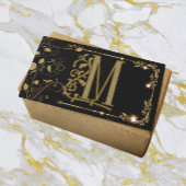 Haarstyliste kapper Gouden letter Coiffeur Visitekaartje