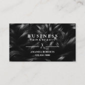 Haarstyliste Modern Classy Hair Afspraak Afsprakenkaartje (Voorkant)