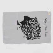 Haarstyliste & Salon Golfhanddoek (Horizontaal)