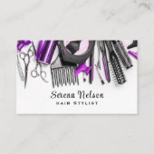 Haarstyliste Salon Kapper Gereedschap Beauty Visitekaartje (Voorkant)