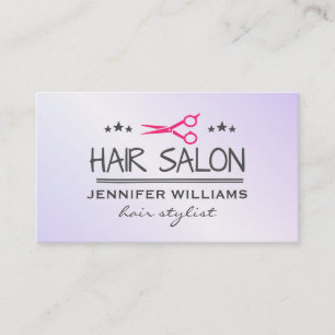 Haarstyliste Salon Scharen Visitekaartje
