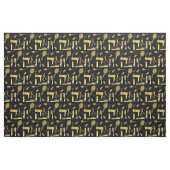 haarstylistenpatroon stof (Fat Quarter)