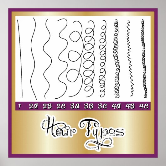 Haartypen1 Poster (Voorkant)