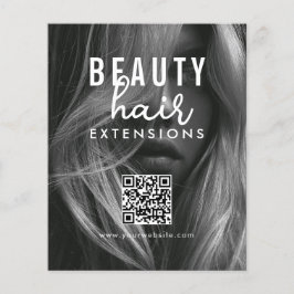 Haarverlengerings Pruik Bestelformulier Haar Merke Flyer