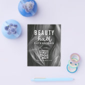 Haarverlenging Pruik Bestelformulier Haar Branding Flyer (Enkel)