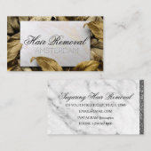 Haarverwijdering Visitekaartje (Voorkant / Achterkant)