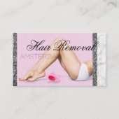 Haarverwijdering Visitekaartje (Voorkant)