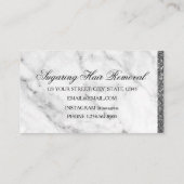 Haarverwijderingsmarmer Visitekaartje (Achterkant)