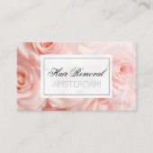 Haarverwijderingsmarmer Visitekaartje (Voorkant)