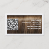 Haarverzorging Shiny & Silky Brown Hair Trendy Visitekaartje (Achterkant)