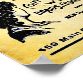 haarverzorgingsproducten afdrukken poster (Hoek)