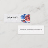 Haarverzorgingstools | kapper | kapper mini visitekaartje (Voorkant / Achterkant)