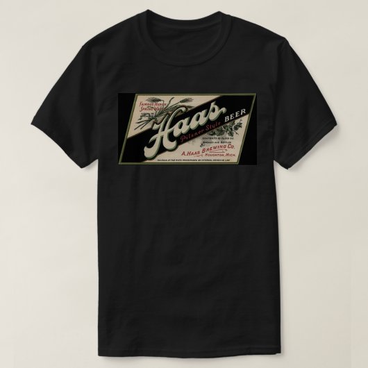 Haas Beer T T-shirt (Design voorkant)