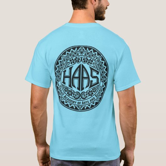 HAAS BLUE T-SHIRT (Achterkant)
