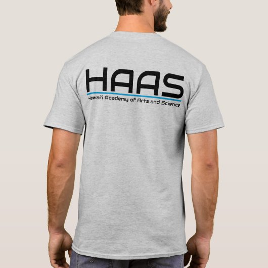 HAAS CIRCLE TSHIRT  (Achterkant)