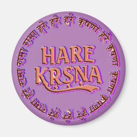 Haas Krishna ( Haas Krishna ) Magneet (Voorkant)