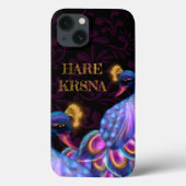 Haas Krishna kunst - Goddelijke mooie pauw Case-Mate iPhone Case (Achterkant)