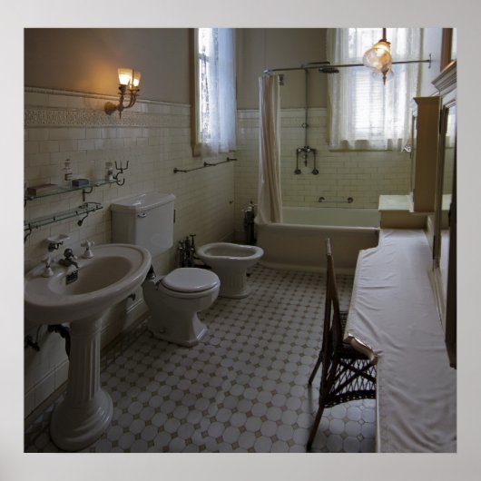 Haas Lilienthal Victoriaans Bath - San Francisco Poster (Voorkant)