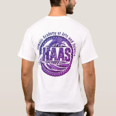HAAS PAARS T-SHIRT (Achterkant)