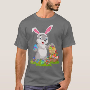 Haas Paashaas Eieren Jagen Haas Paaszondag T-shirt