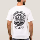 HAAS PERSONEEL  T-SHIRT (Achterkant)