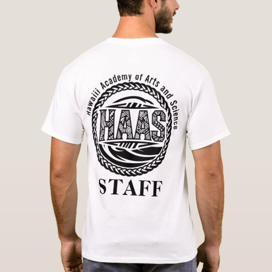 HAAS PERSONEEL  T-SHIRT (Achterkant)